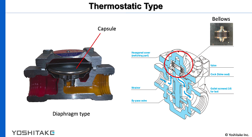 Steam Trap #3 (Thermodynamic and Thermostatic Type)